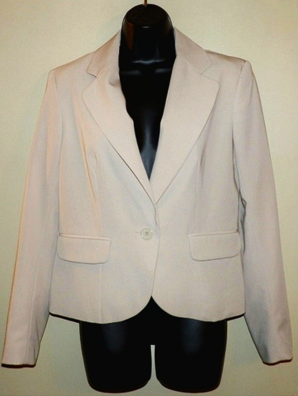 Pierre Cardin Light Tan Button Blazer